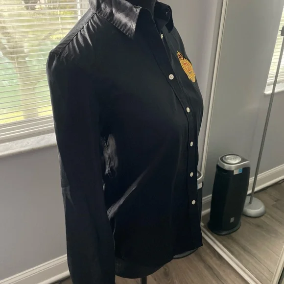 Black Ralph Lauren Button Down Shirt - Picture 3 of 11